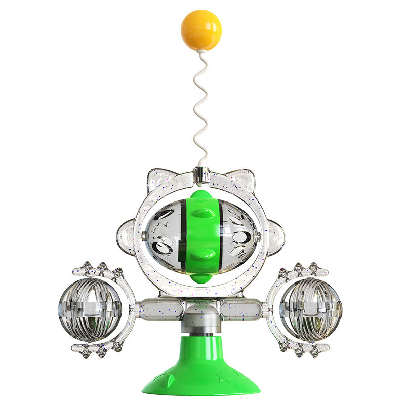 Feeding Ball Turntable Cat Stick Toy