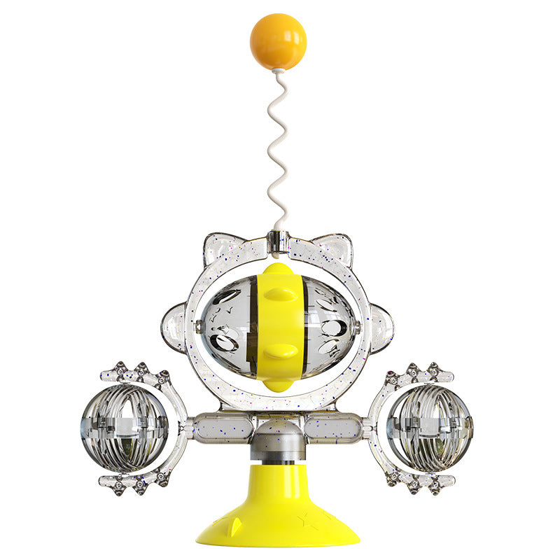 Feeding Ball Turntable Cat Stick Toy