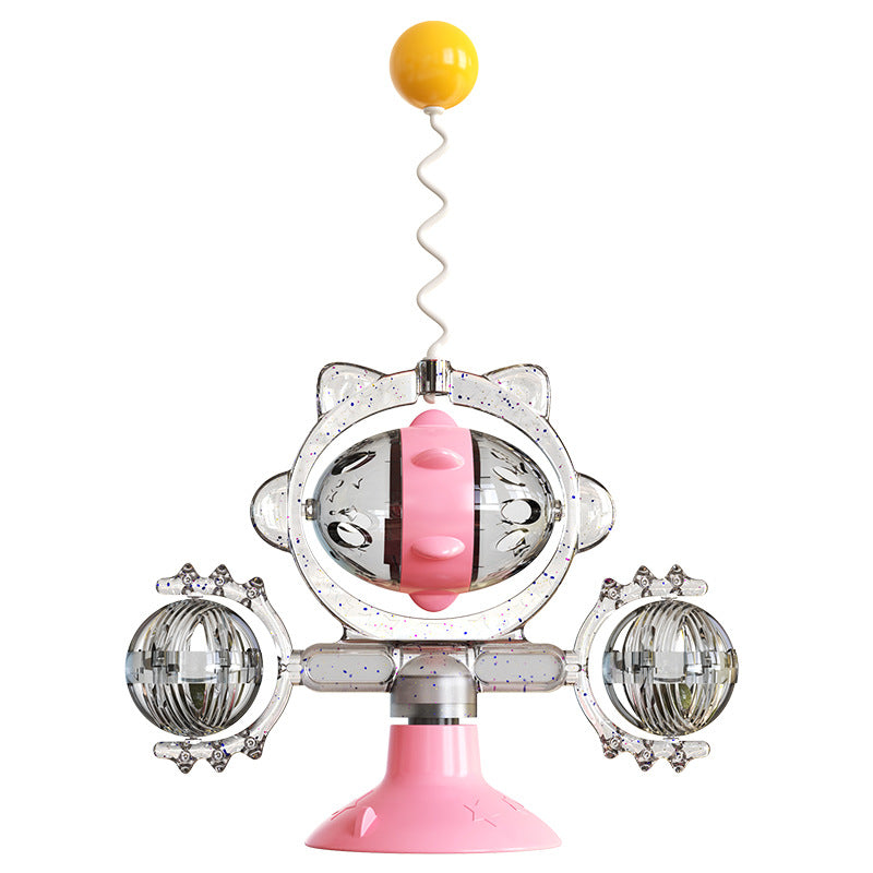 Feeding Ball Turntable Cat Stick Toy