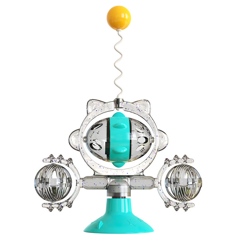 Feeding Ball Turntable Cat Stick Toy