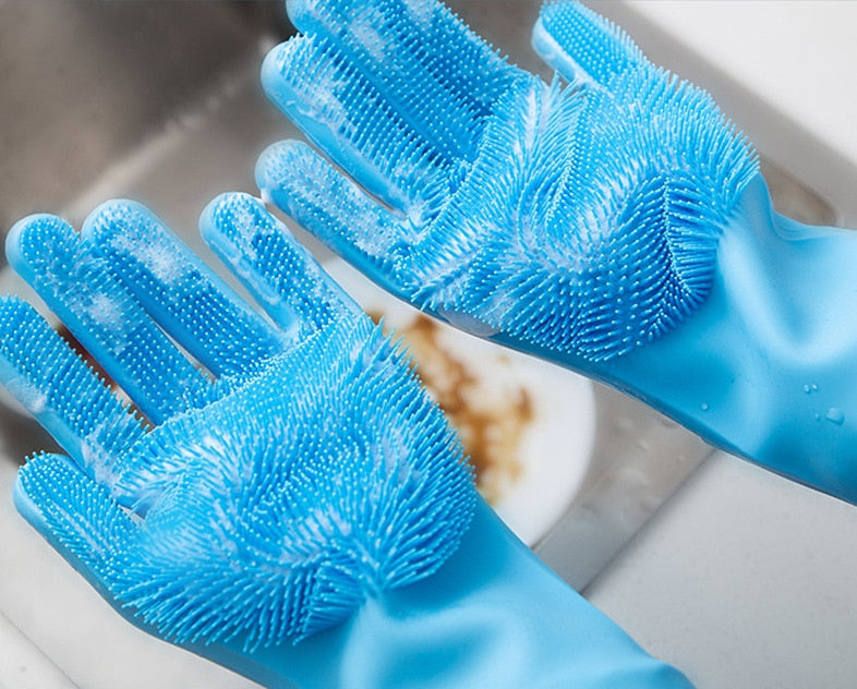 Pet Grooming Cleaning Gloves