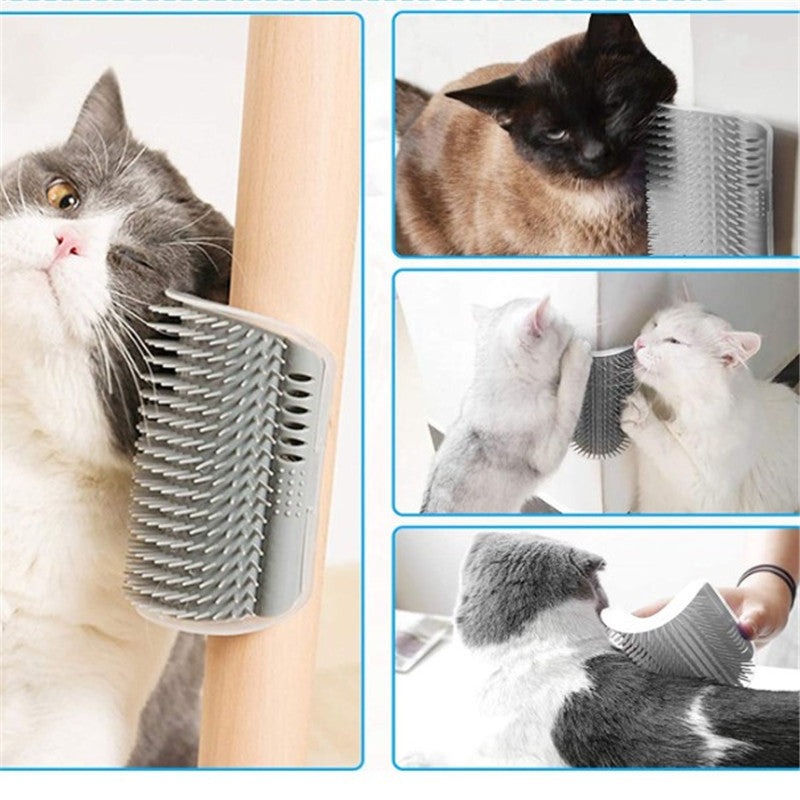 Cat Scratching Hair Rubbing Device