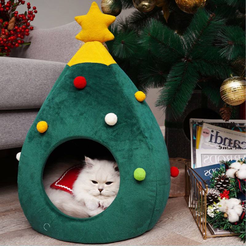 Pet House Cat Christmas Tree