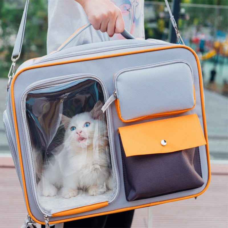 Large-Capacity Dog And Cat Backpack