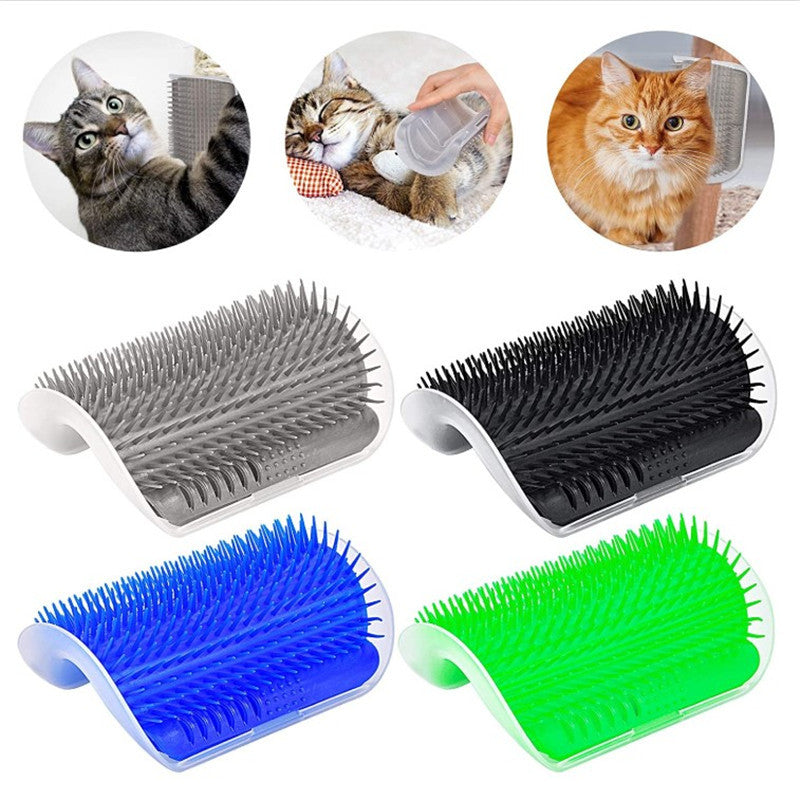 Cat Scratching Hair Rubbing Device