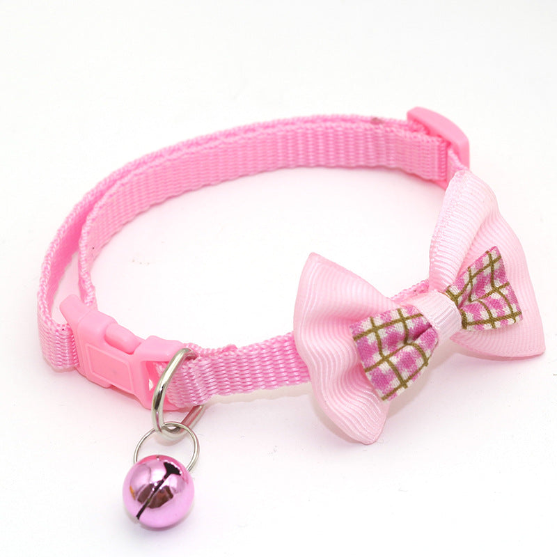 Lattice Bow Collar For Cats And Dogs