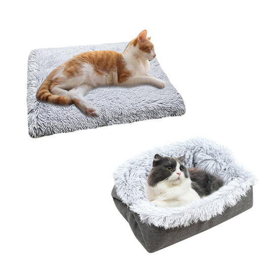 Plush Cat Bed House