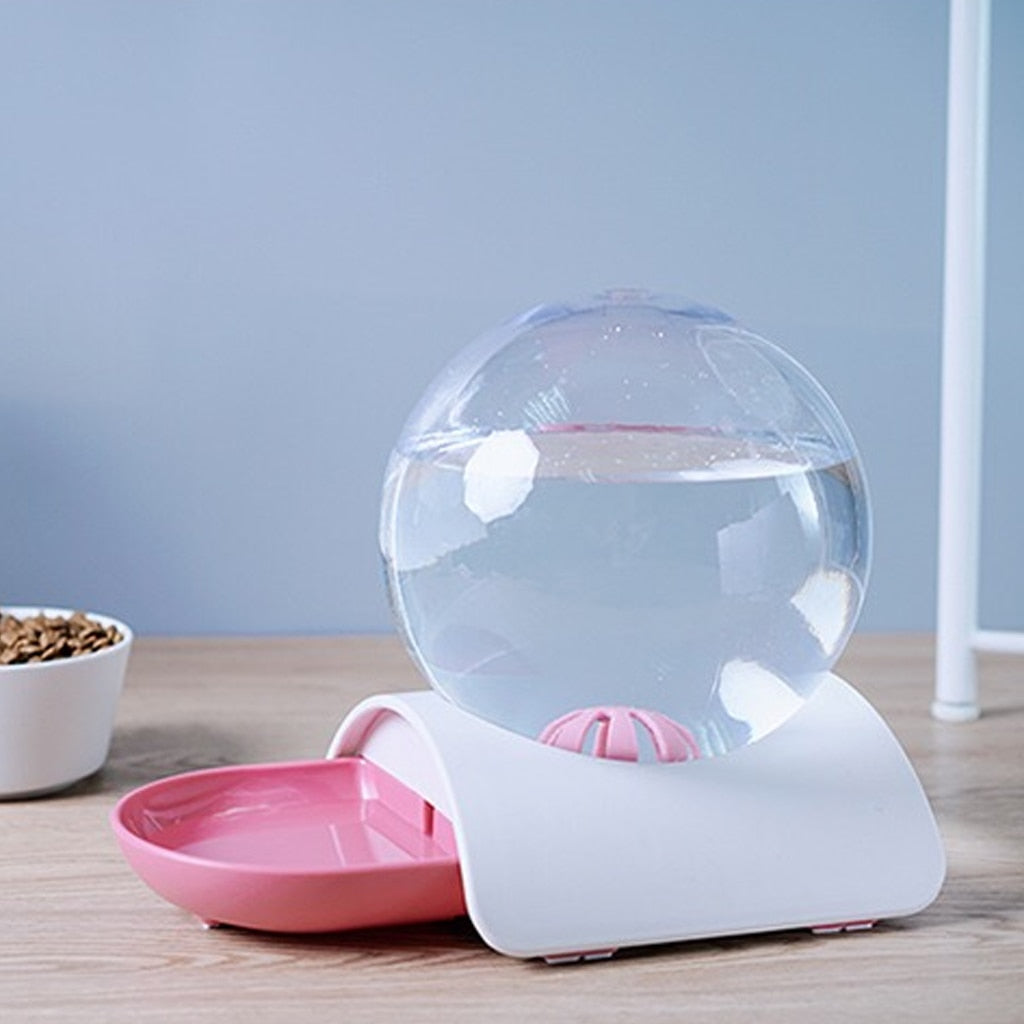 2.8L Pet Cat Bubble Automatic Water Feeder Fountain