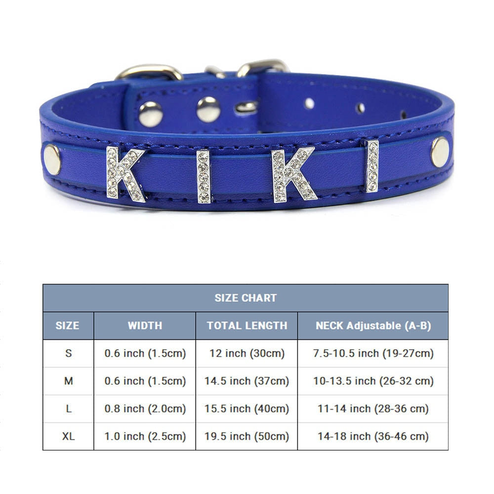 Custom Cat Dog Collar Personalized Id Name