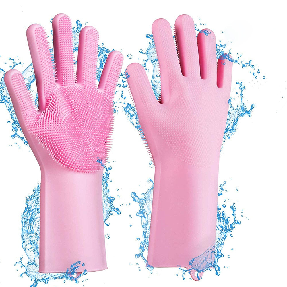 Pet Grooming Cleaning Gloves