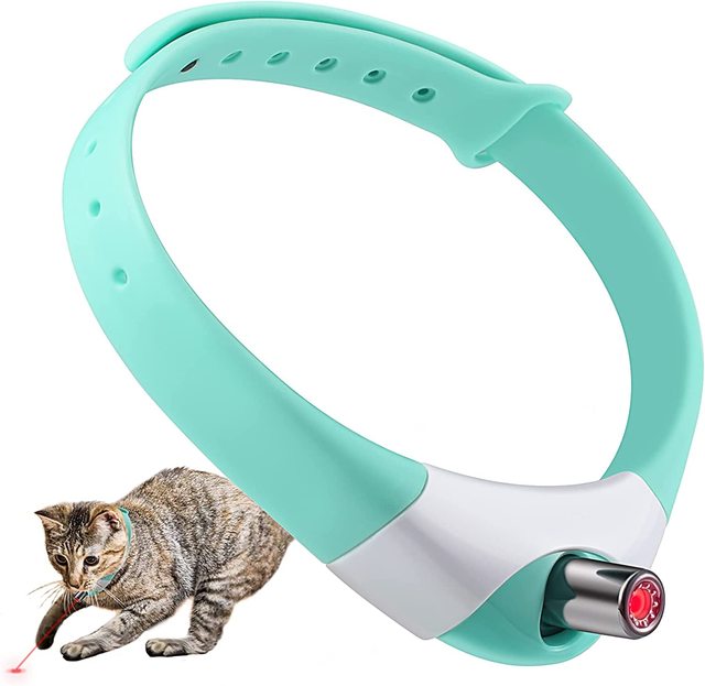 Smart Laser Tease Cat Collar