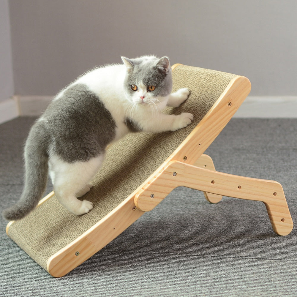 Wood Anti Cat Scratcher Board