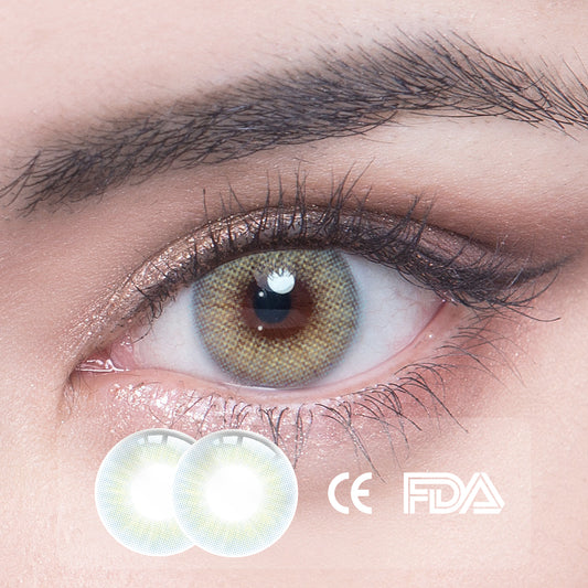 1 Stück FDA Certificate Eyes Bunte Kontaktlinsen - Edenblau