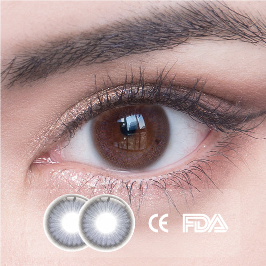 1 Stück FDA-Zertifikat Augen Bunte Kontaktlinsen - Rumba blau