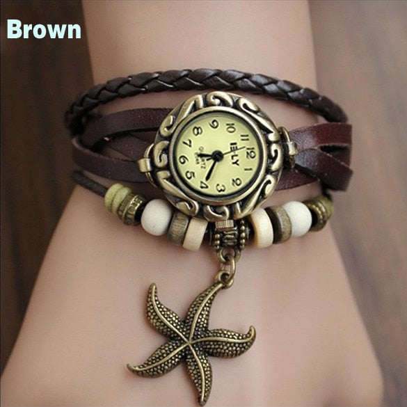 Lady Starfish Bracelet Watch