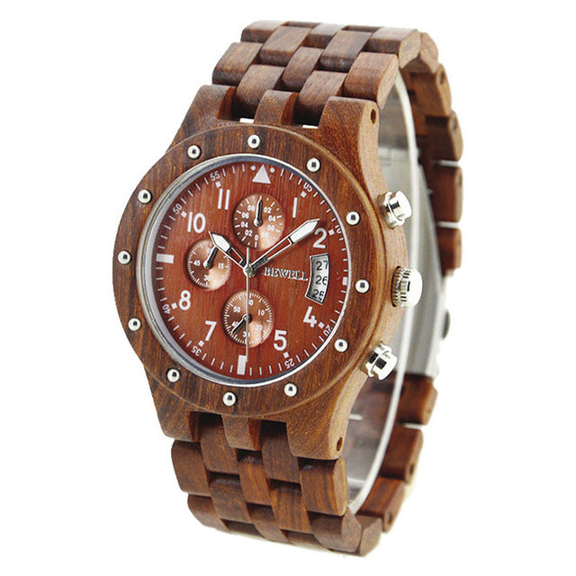 BEWELL Wooden Luxury Watches