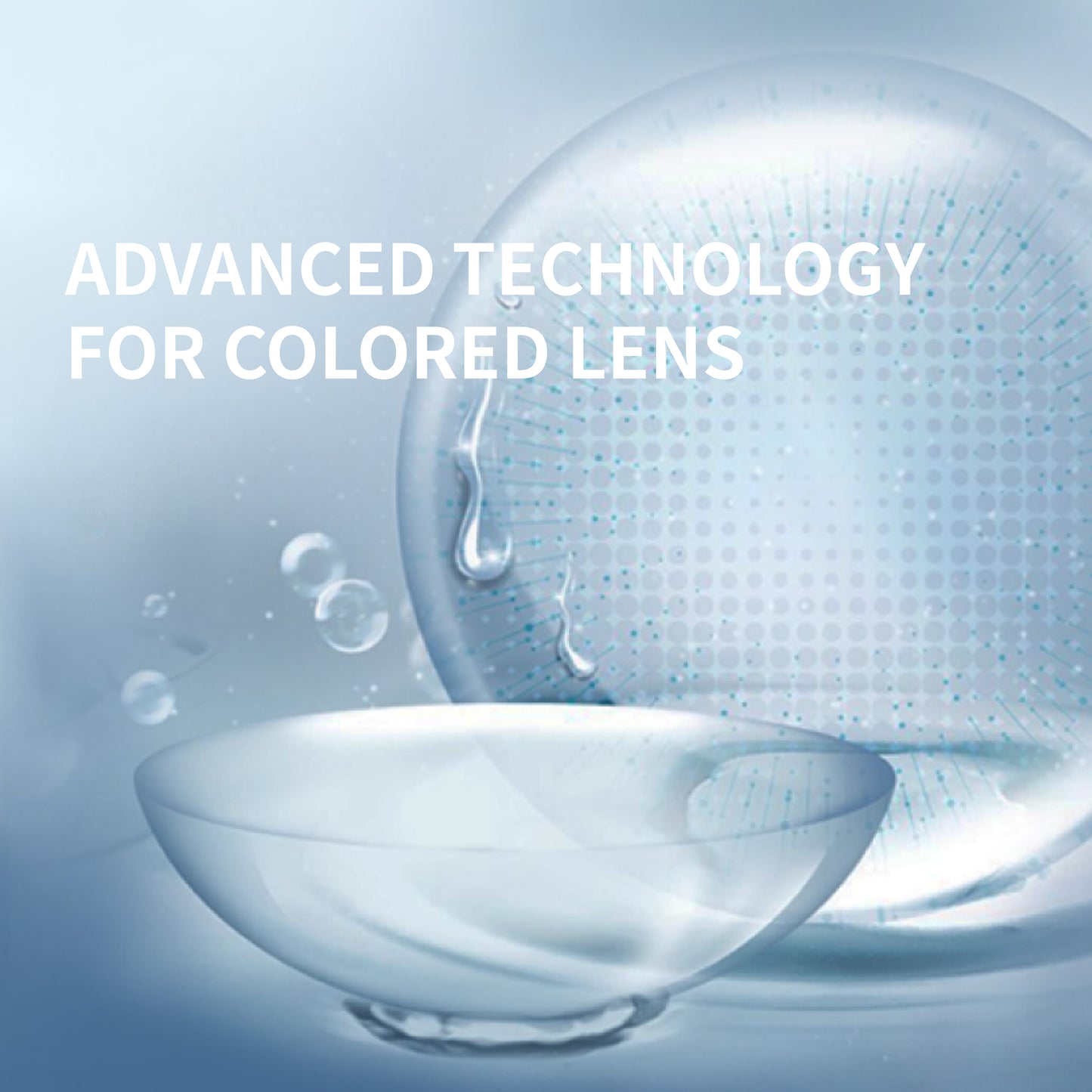 1Pcs  FDA Certificate Eyes Colorful Contact Lenses - Wonderland choco