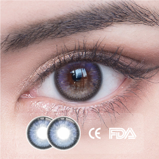 1 Stück FDA-Zertifikat Augen Bunte Kontaktlinsen - Cersei blau