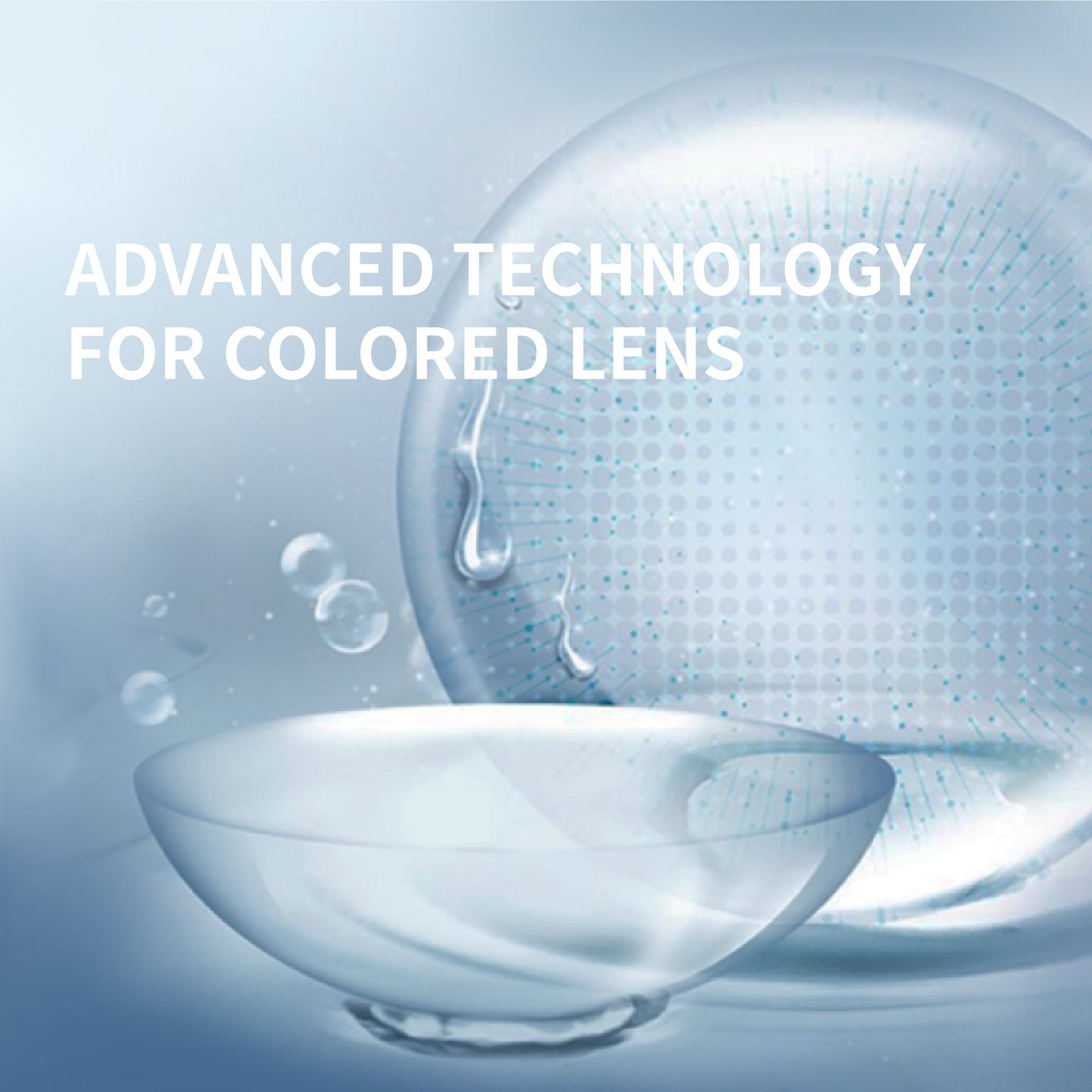 1Pcs FDA Certificate Eyes Colorful Contact Lenses - Vibrancy brown