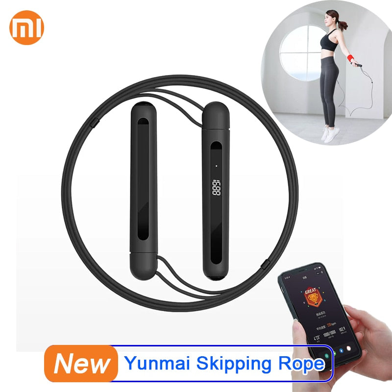 Smart Skipping Rope with APP Data Record USB Rechargeable