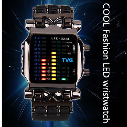TVG waterproof LED Digital Sports Watches
