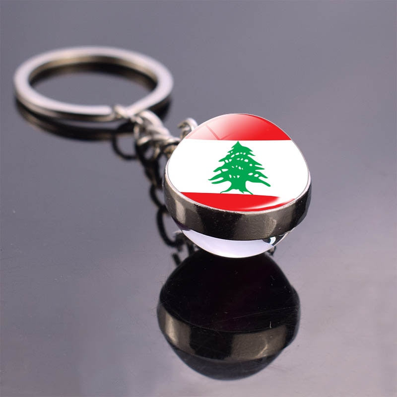 Flagge der arabischen Länder Schlüsselanhänger