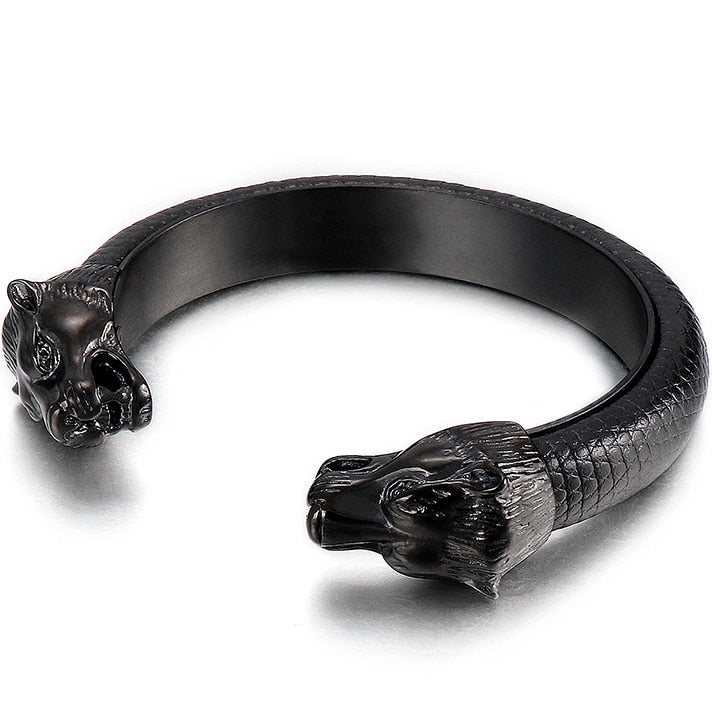 Elastic Adjustable Leather Bracelets (062)