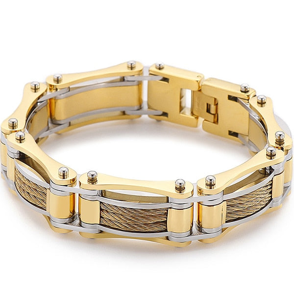 15MM Twist Chain Bracelet (035)