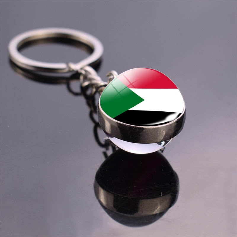 Arab Countries Flag Keychain