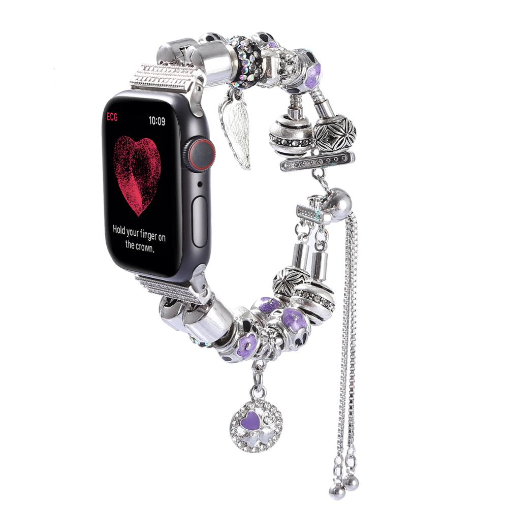 Diamond strap for Apple watch