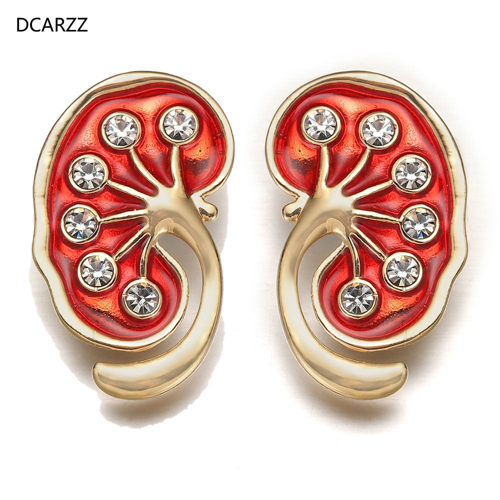 Kidney Pin Brooches