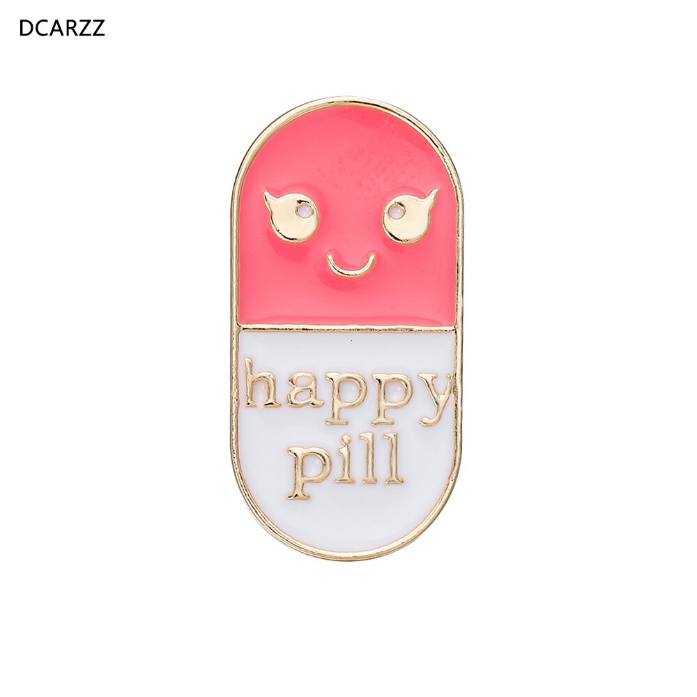 Petite Medicine Pill Brooch