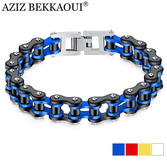 4 Colors Stainless Steel Bicycle Bracelet (020)