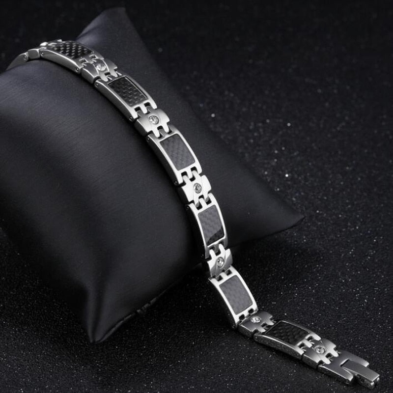 10MM Wide Chain Mens Bracelet