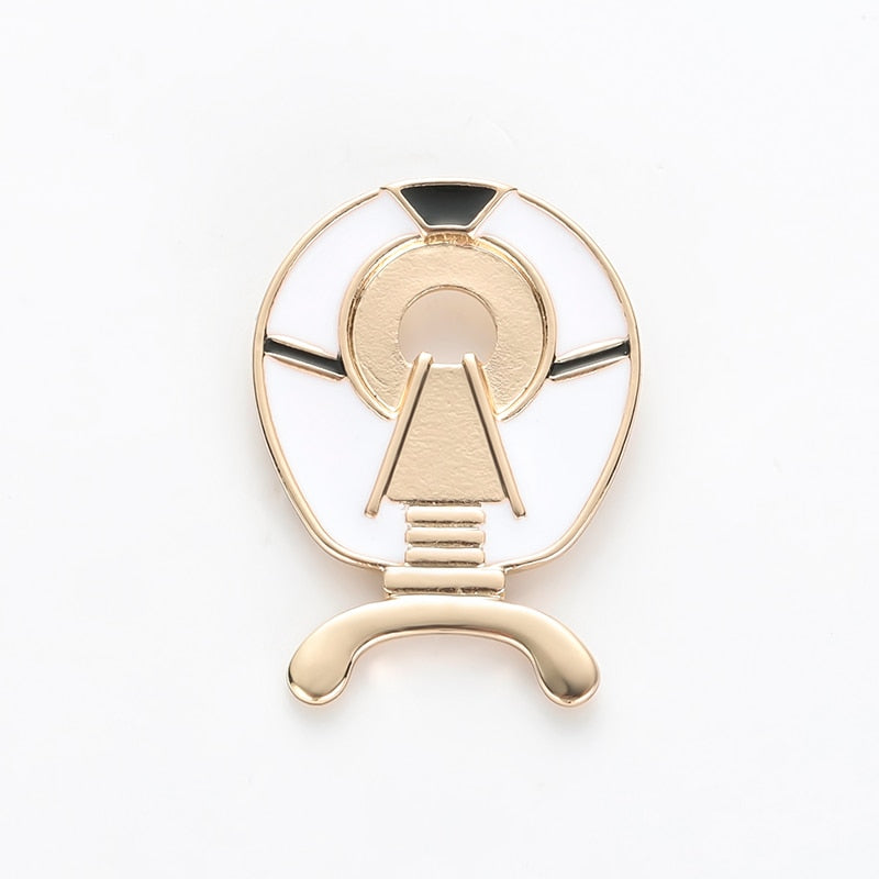 Nuclear Magnetic Resonance Brooch