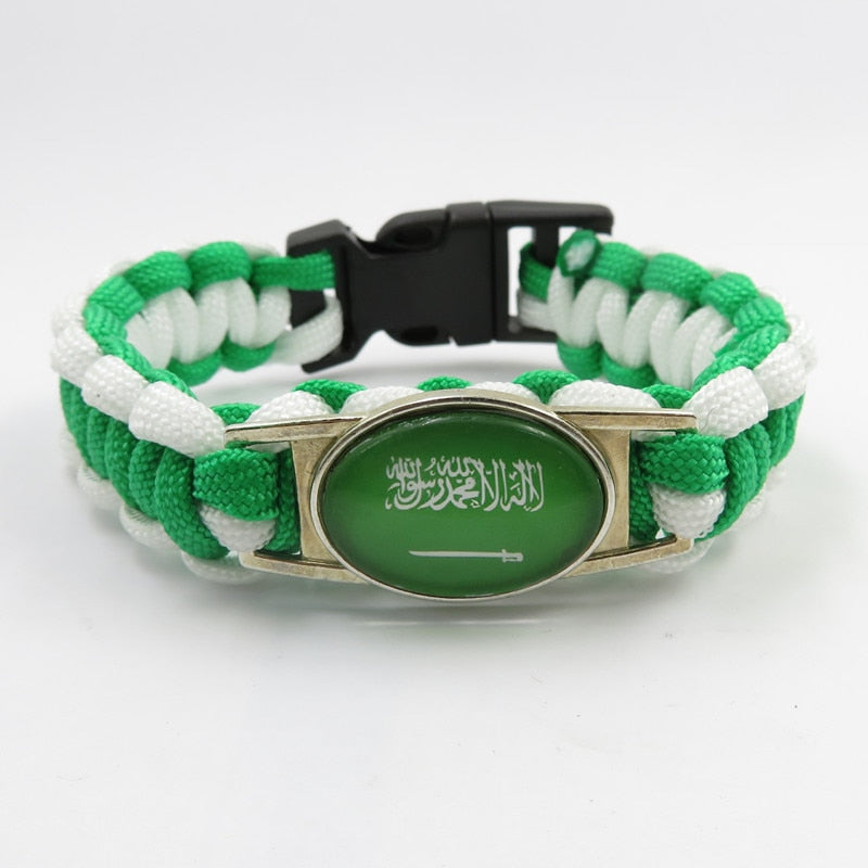 love Saudi Arabia National flag Bracelets (057)