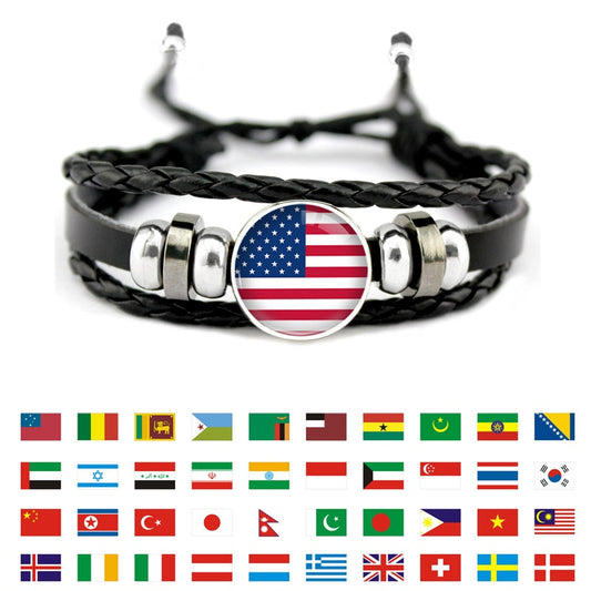 National Flag Bracelet (084)