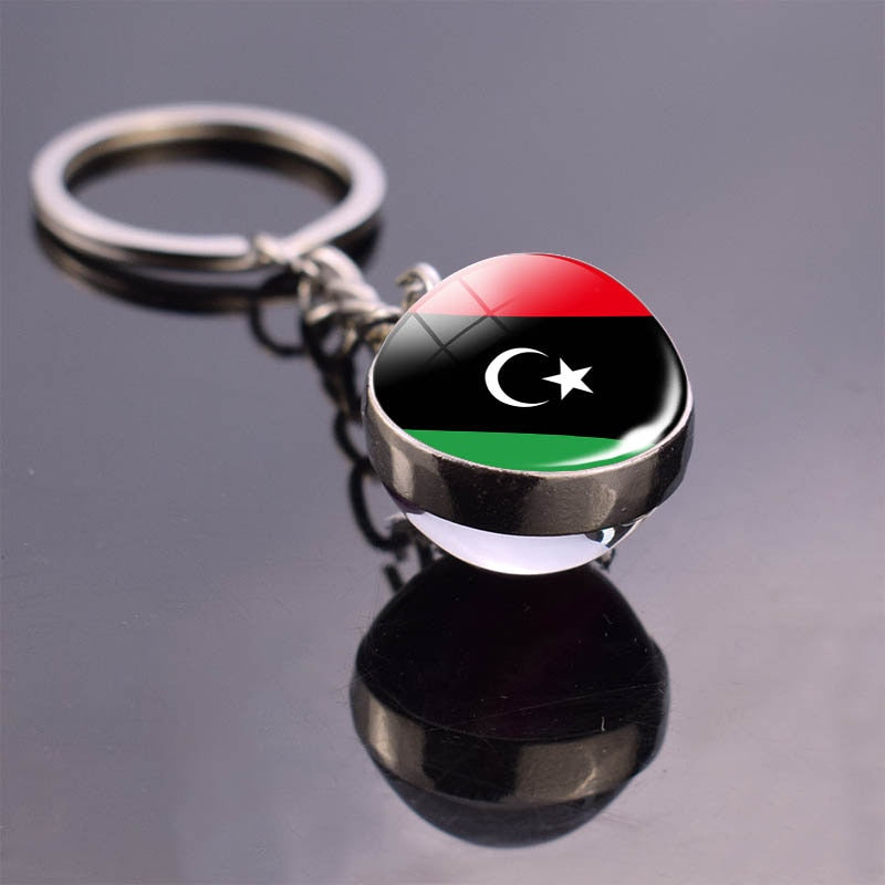 Arab Countries Flag Keychain