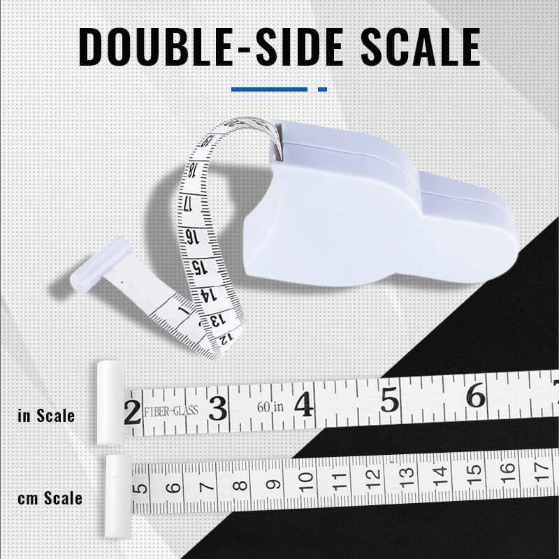 Automatic Telescopic circumference ruler Tape (150cm/60 inch)