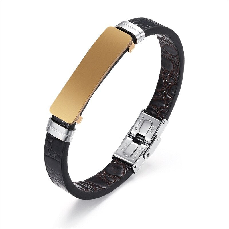 Leather Bracelet (008)