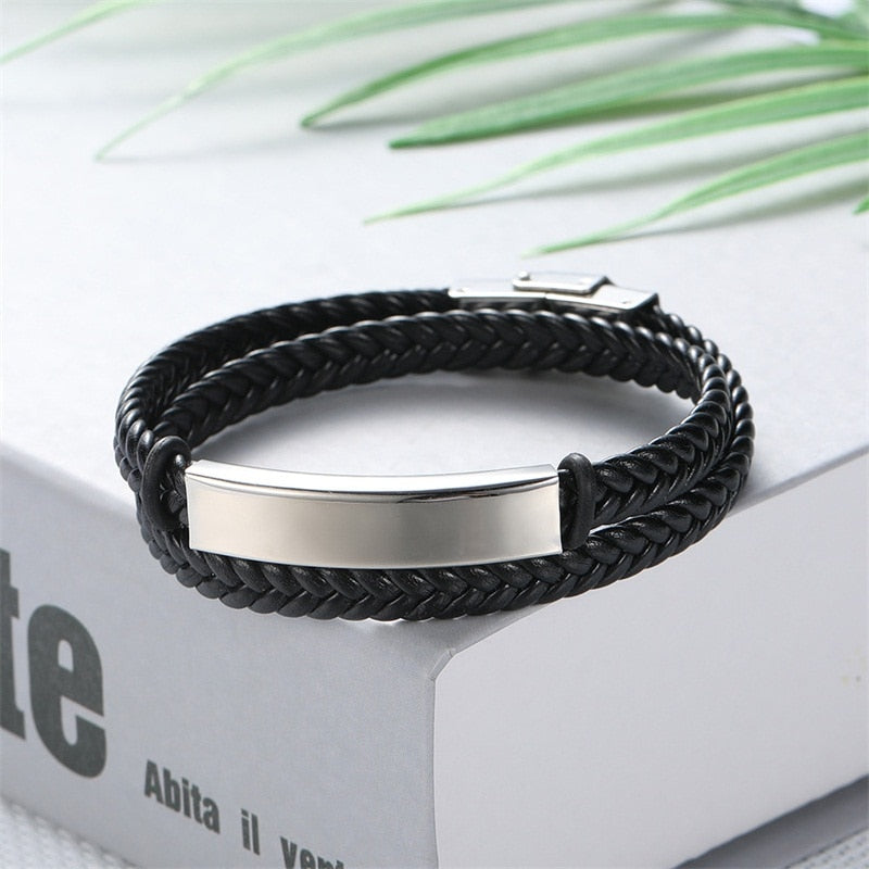 Leather Bracelet (012)