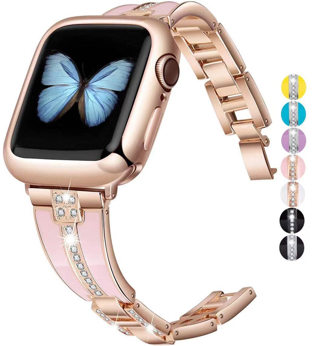 Resin with Metal strap for Apple watch