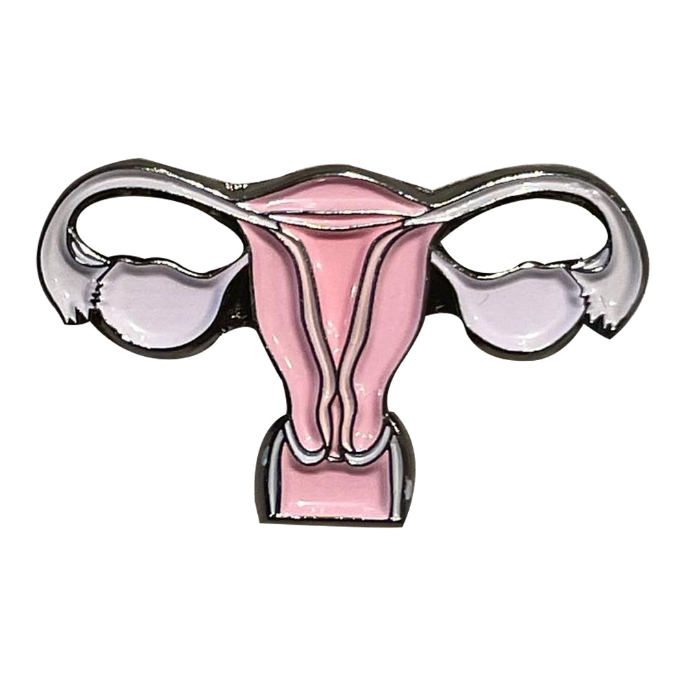Uterus Brooch