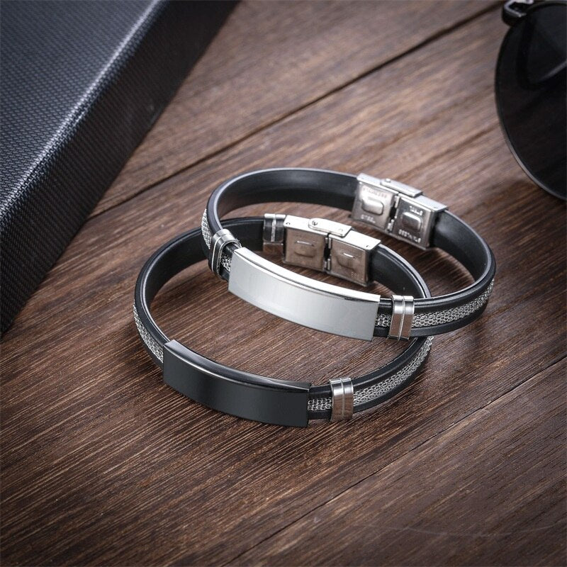 Customizable Leather Bracelets (014)