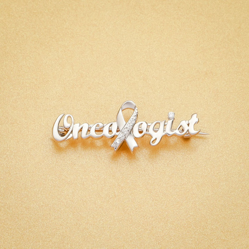 Oncologist Brooch
